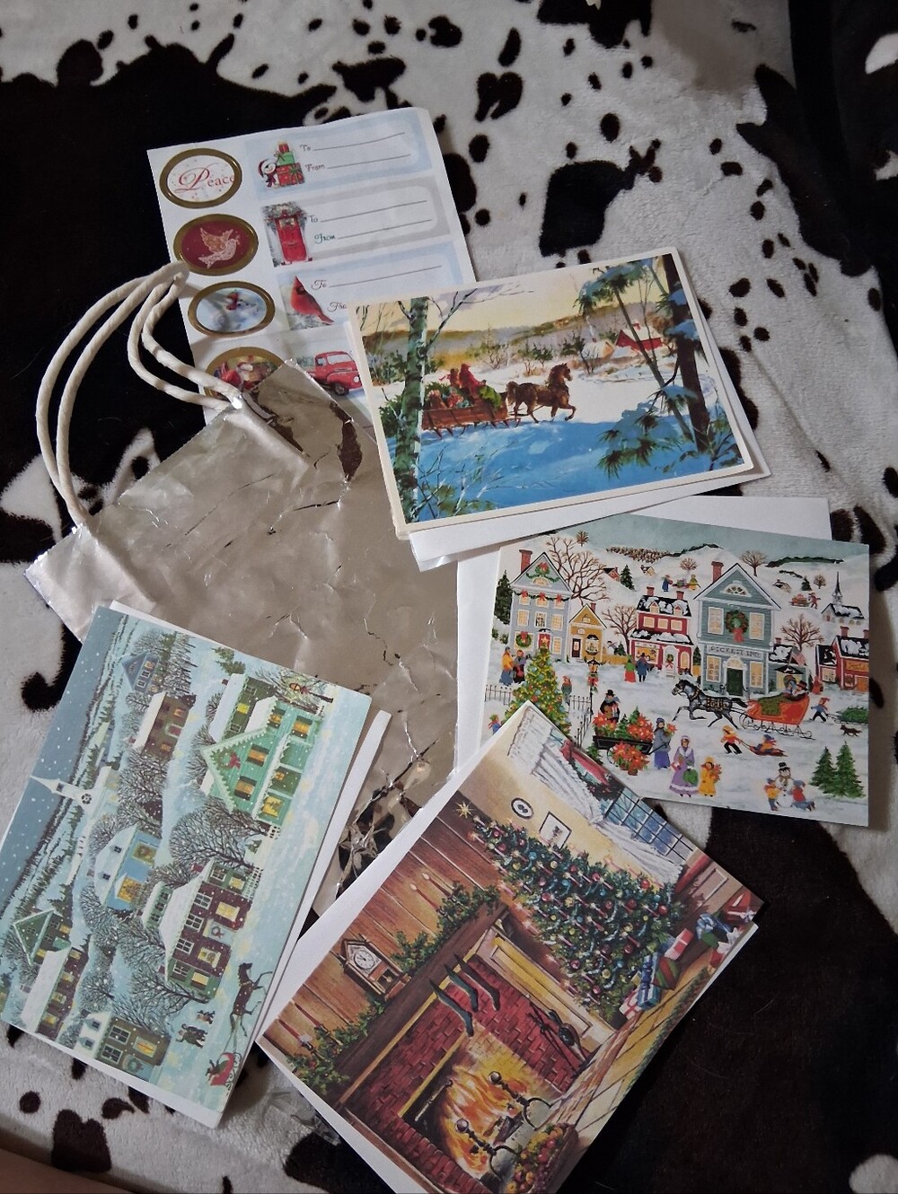 Holiday Greeting Card Set - Assorted Winter Scenes